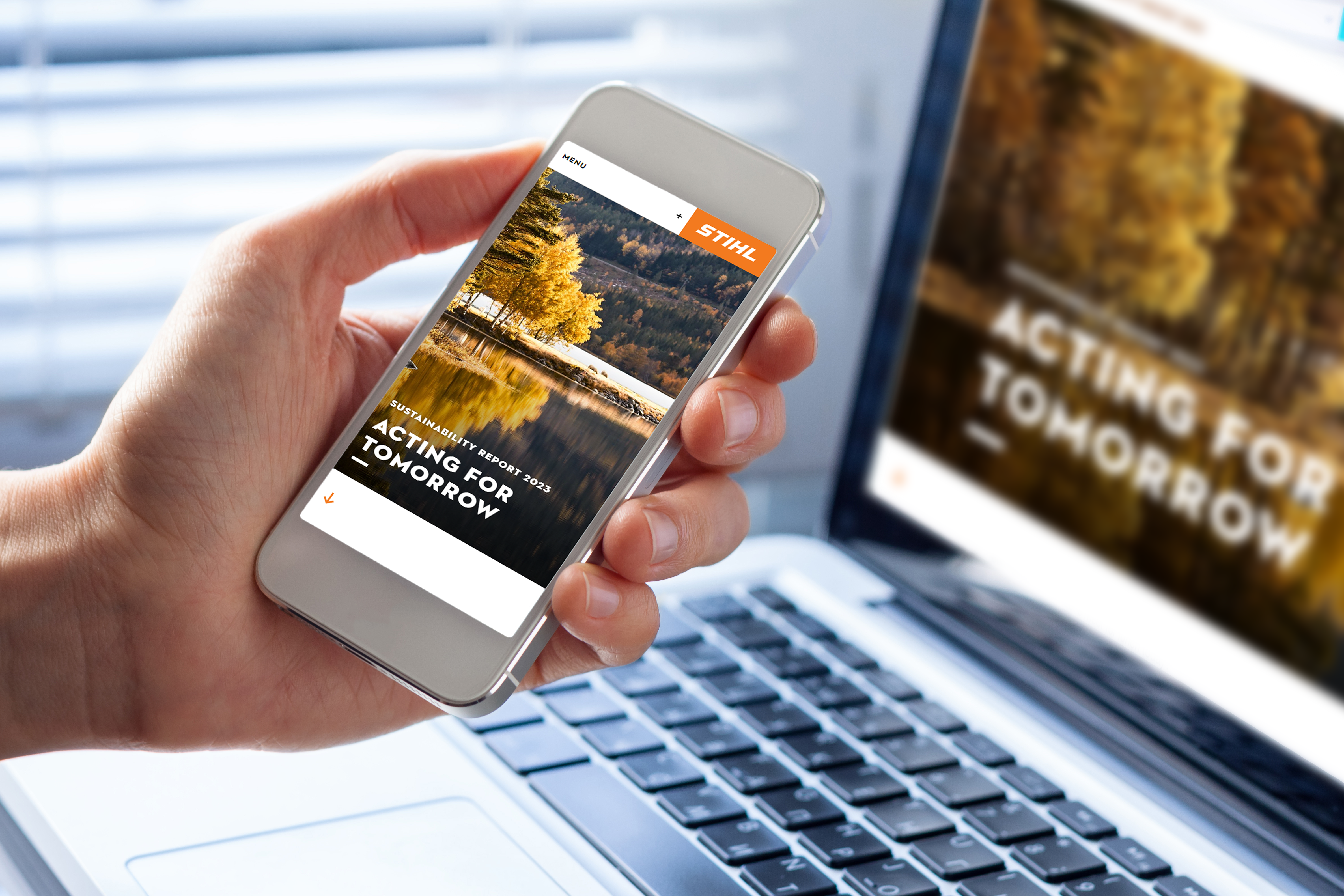 STIHLs bæredygtighedsrapport for 2023 er udarbejdet i overensstemmelse med Sustainability Reporting Standards fra Global Reporting Initiative (GRI) og er tilgængelig online.